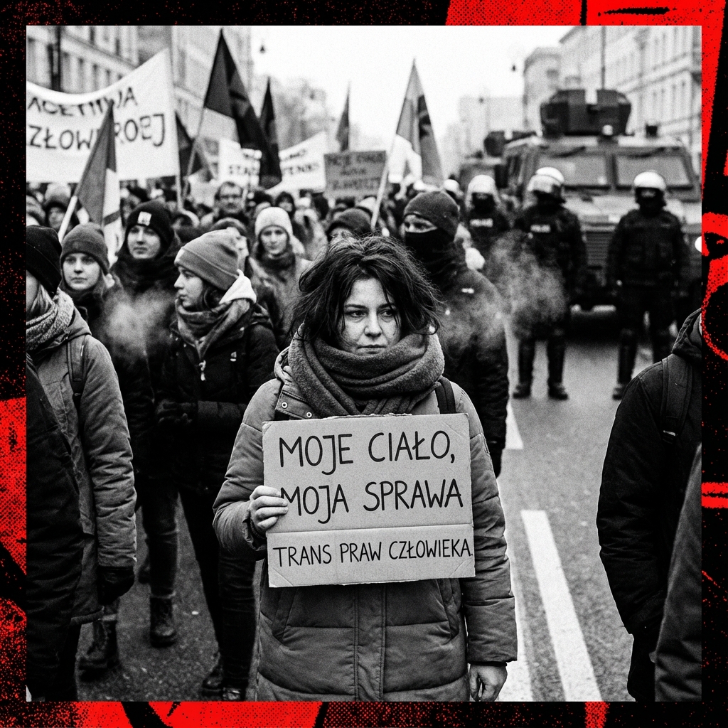 Protest trans Polska