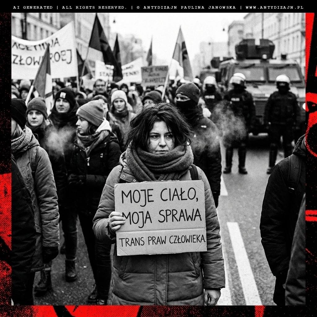 Protest trans Polska